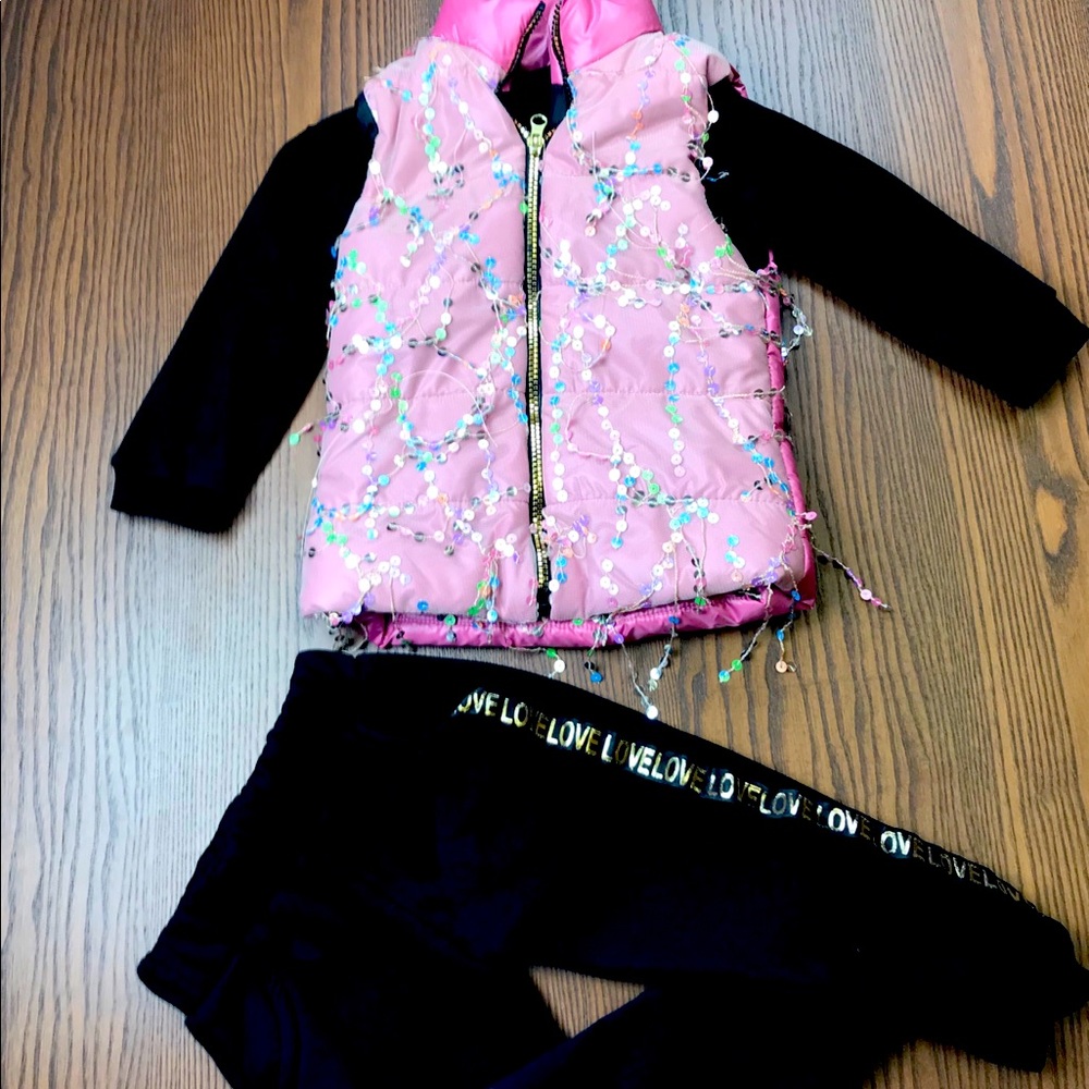 3 piece Kids Girls casual outfits!